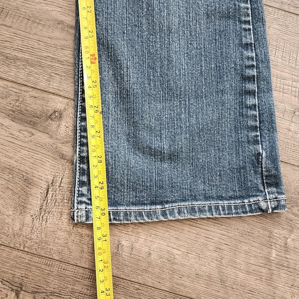 Zco. Women's Jeans Triple Button Size 7 Blue Denim - Picture 7 of 12